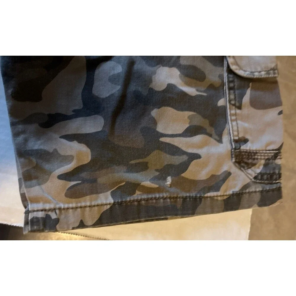 Lee Dungarees Shorts Boys Size 14 Regular Lot Of 2 Loose Cargo Camo Beige